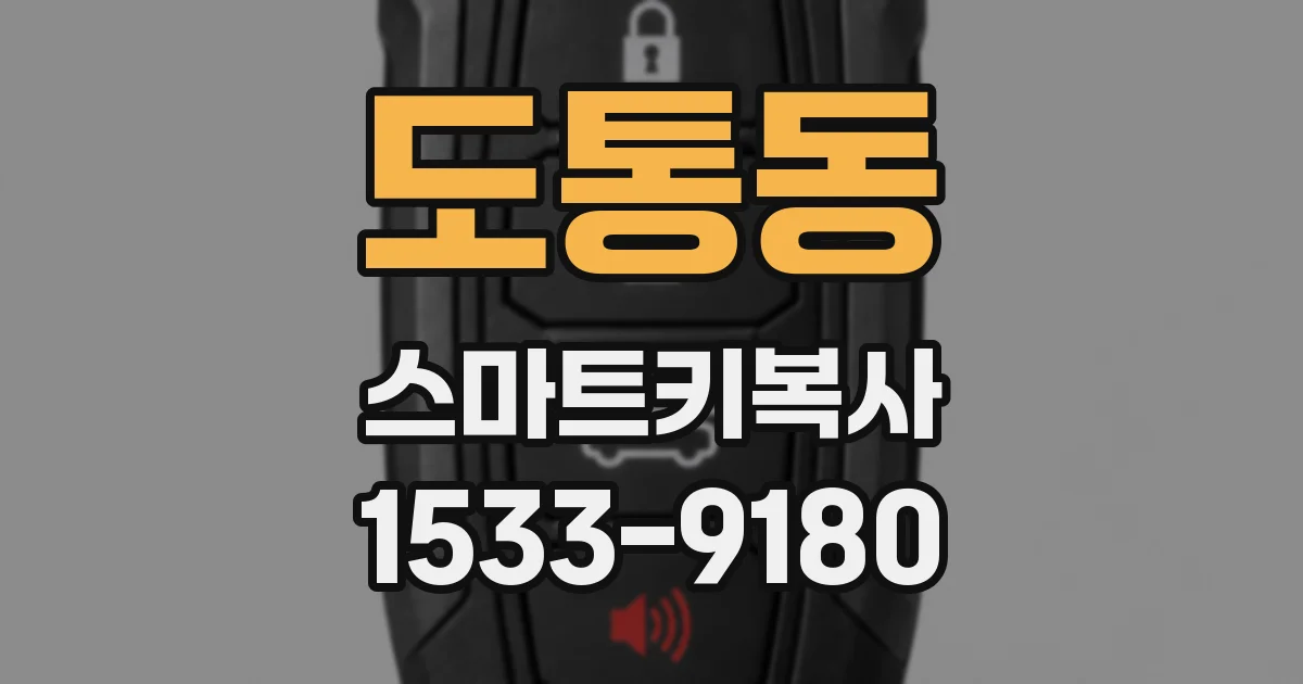 도통동 스마트키복사