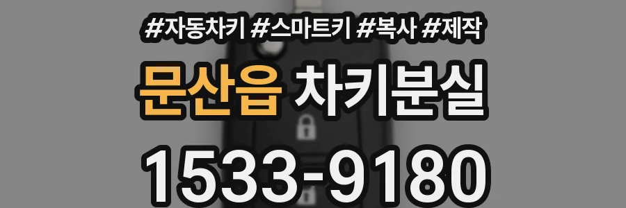 문산읍 차키분실