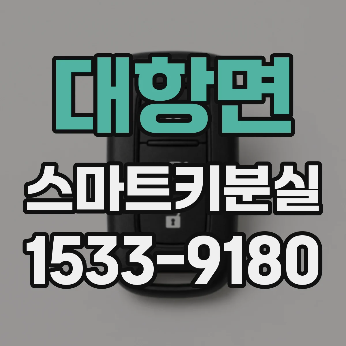 대항면 스마트키분실
