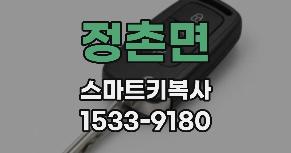 정촌면 스마트키복사