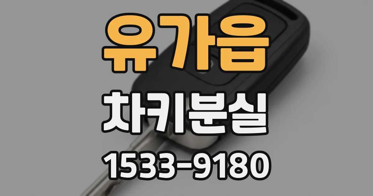 유가읍 차키분실