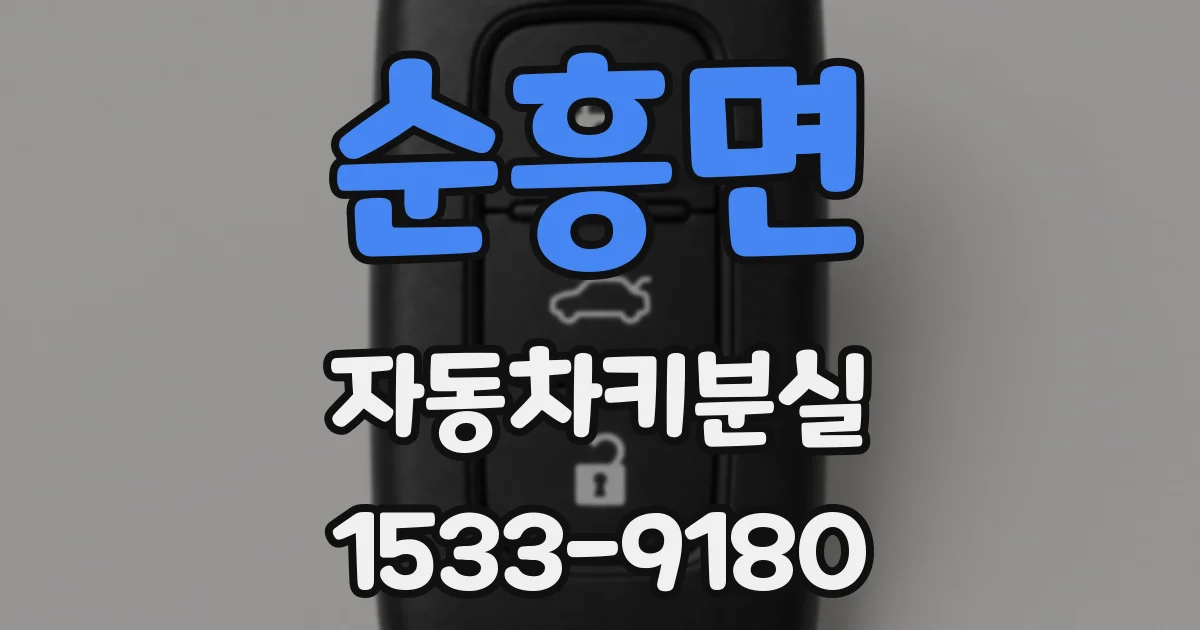 순흥면 자동차키분실