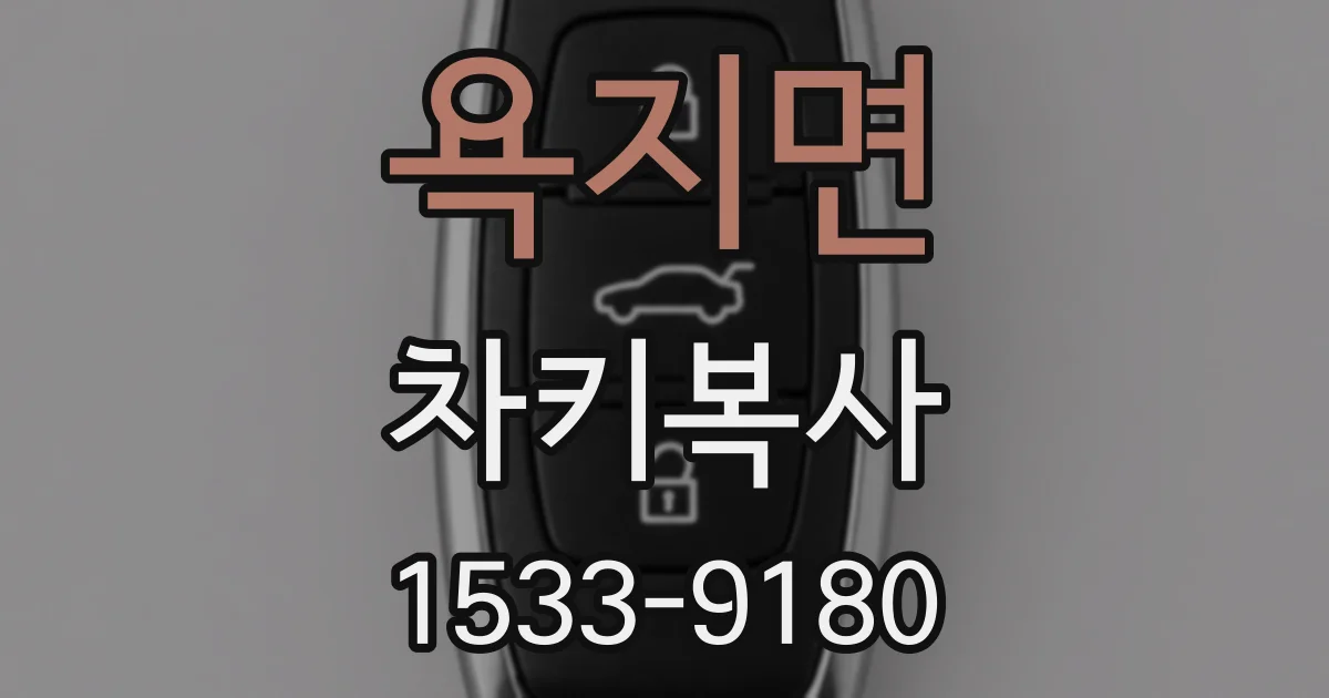욕지면 차키복사