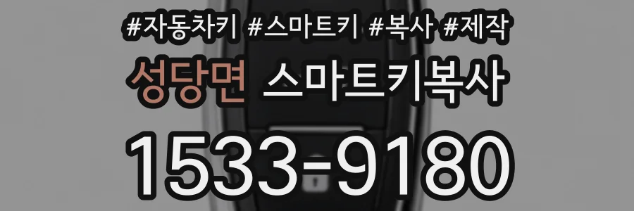 성당면 스마트키복사