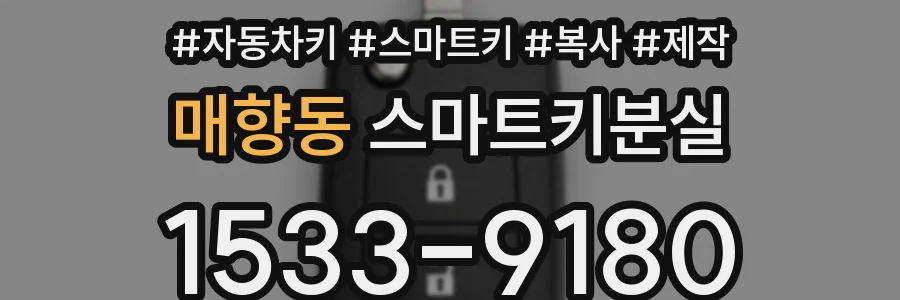 매향동 스마트키분실