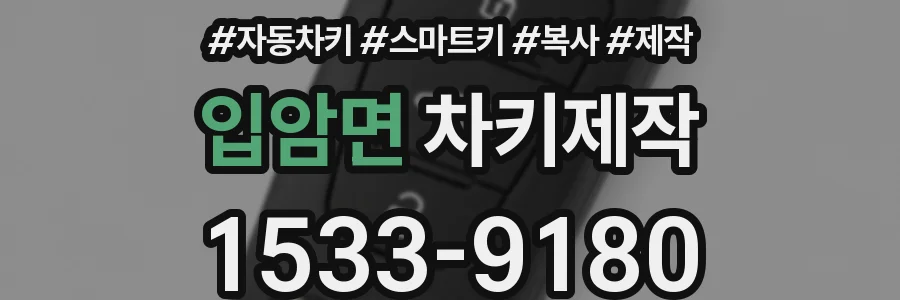 입암면 차키제작