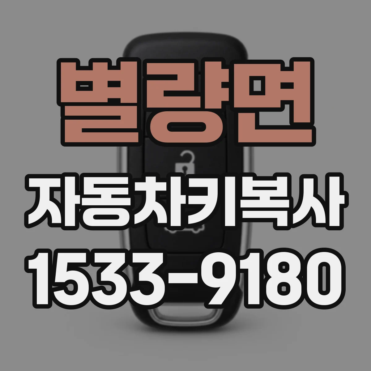 별량면 자동차키복사