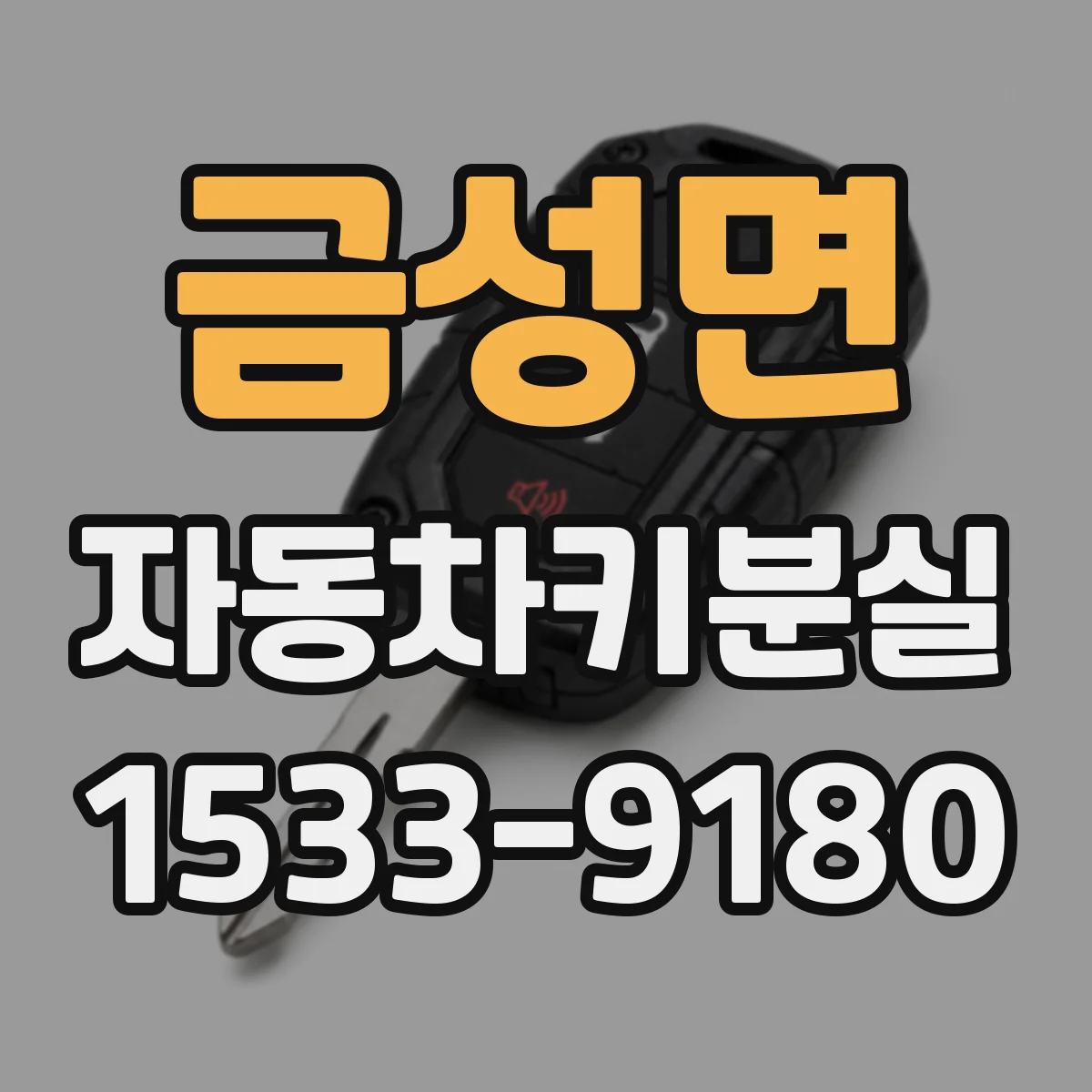 금성면 자동차키분실