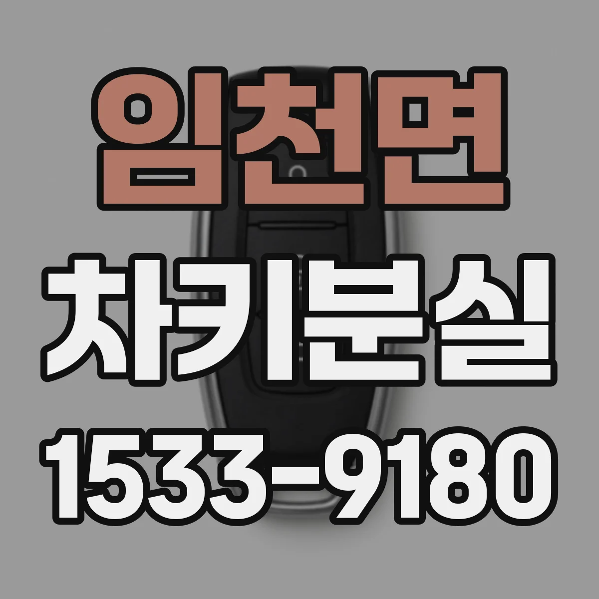 임천면 차키분실