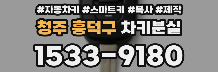 청주 흥덕구 차키분실