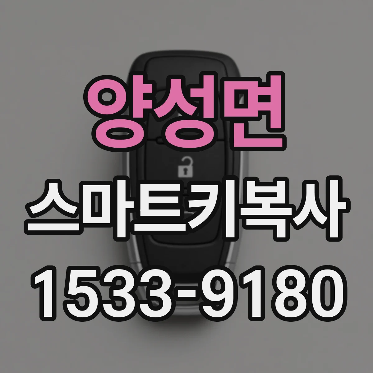 양성면 스마트키복사