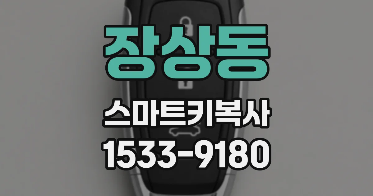 장상동 스마트키복사