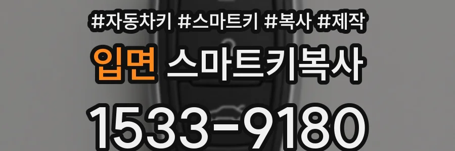 입면 스마트키복사