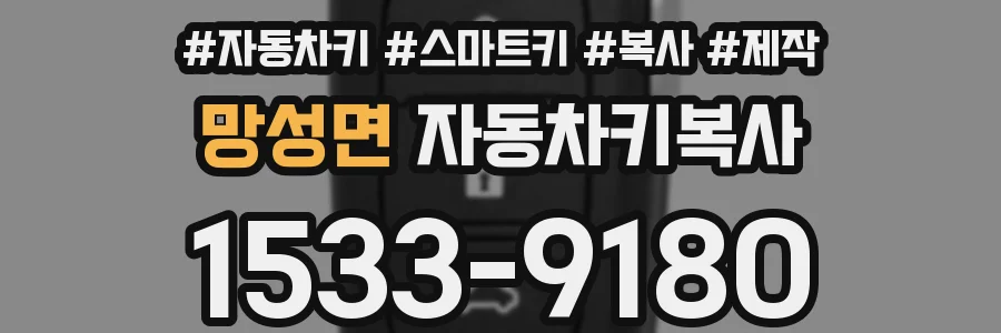 망성면 자동차키복사