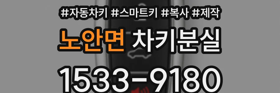 노안면 차키분실