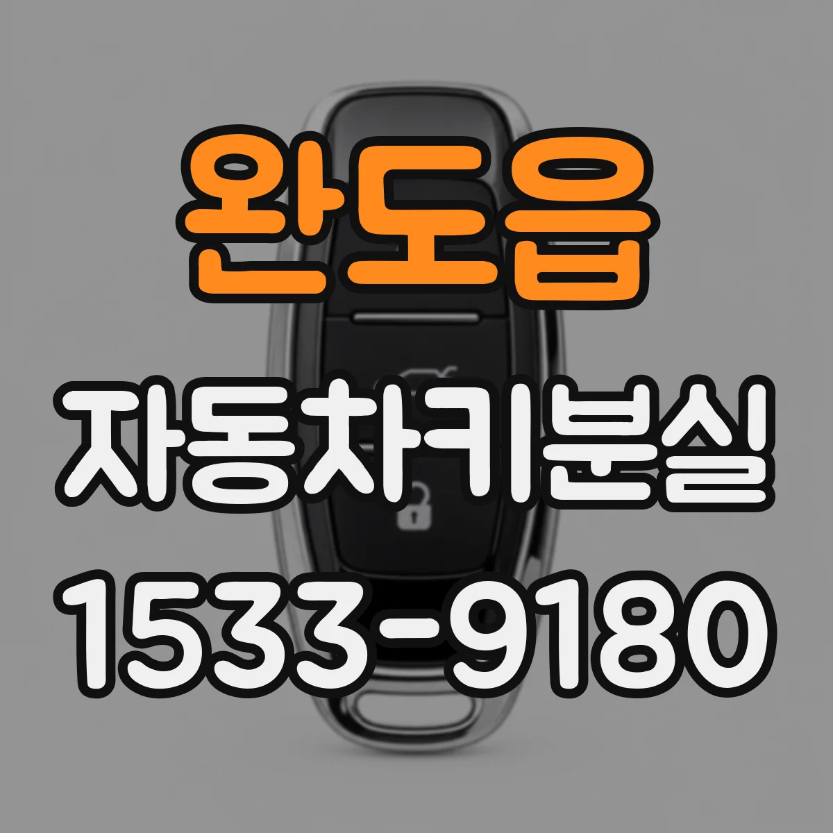완도읍 자동차키분실