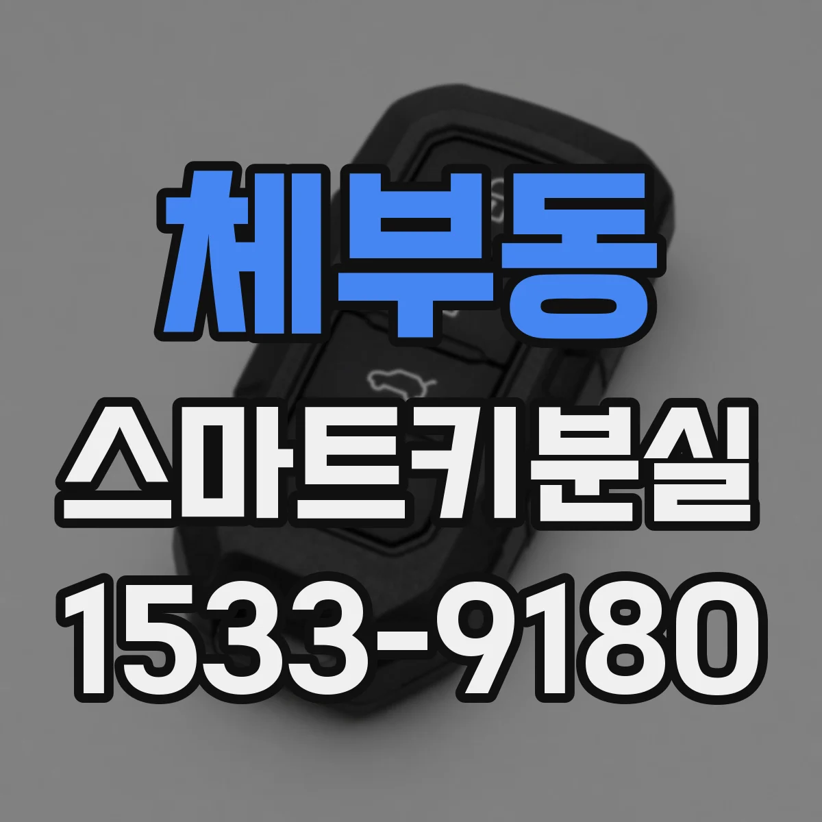 체부동 스마트키분실