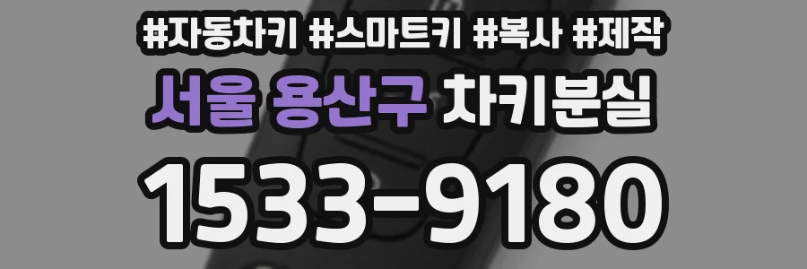 서울 용산구 차키분실
