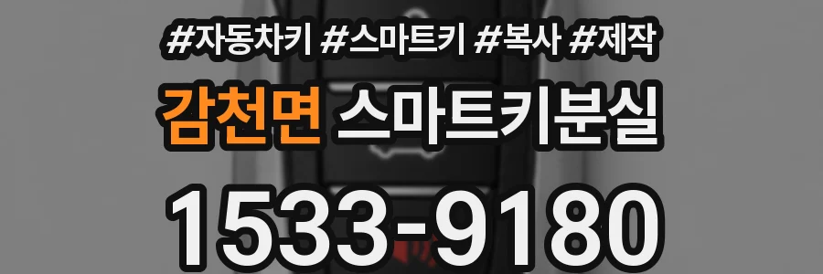 감천면 스마트키분실