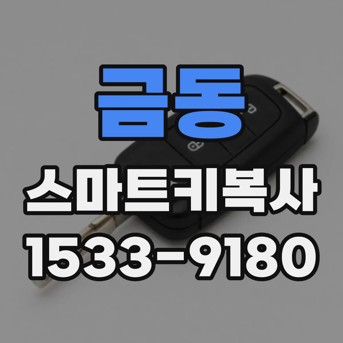 금동 스마트키복사