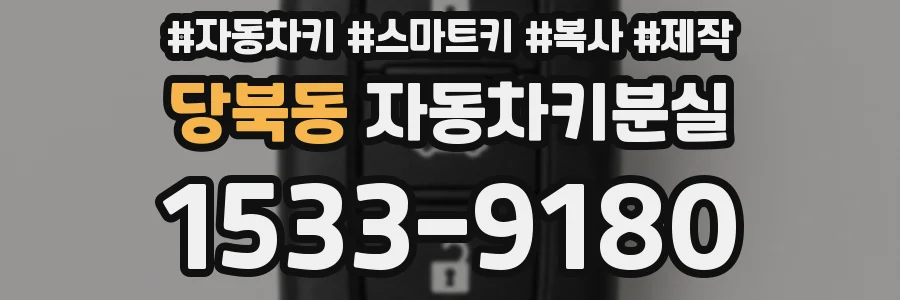 당북동 자동차키분실