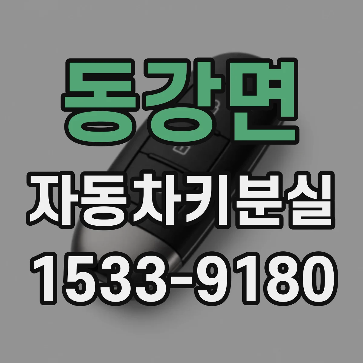 동강면 자동차키분실