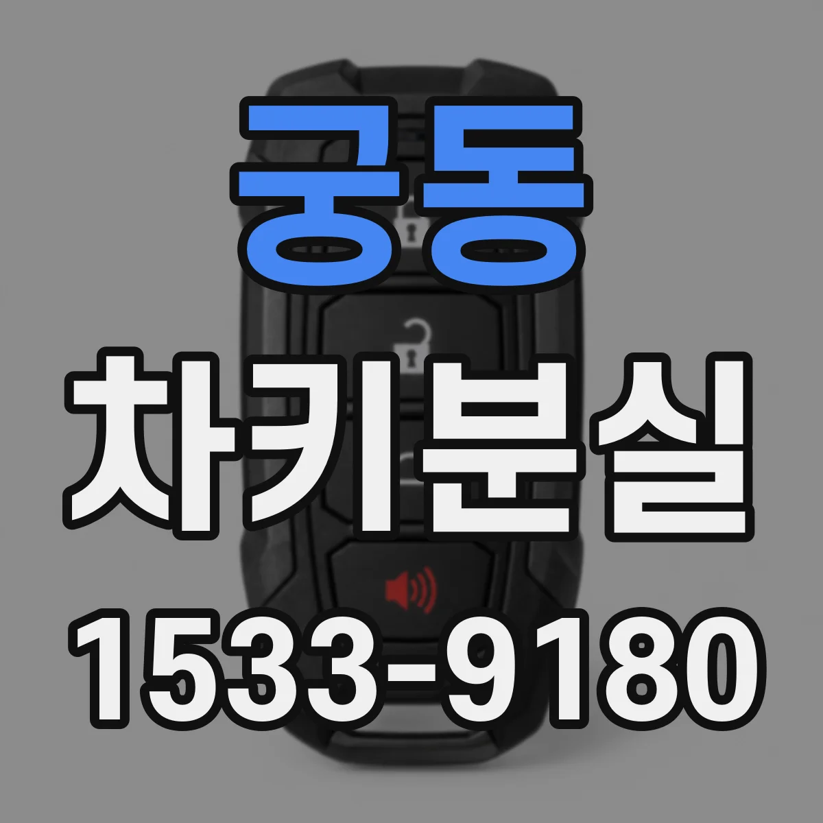 궁동 차키분실