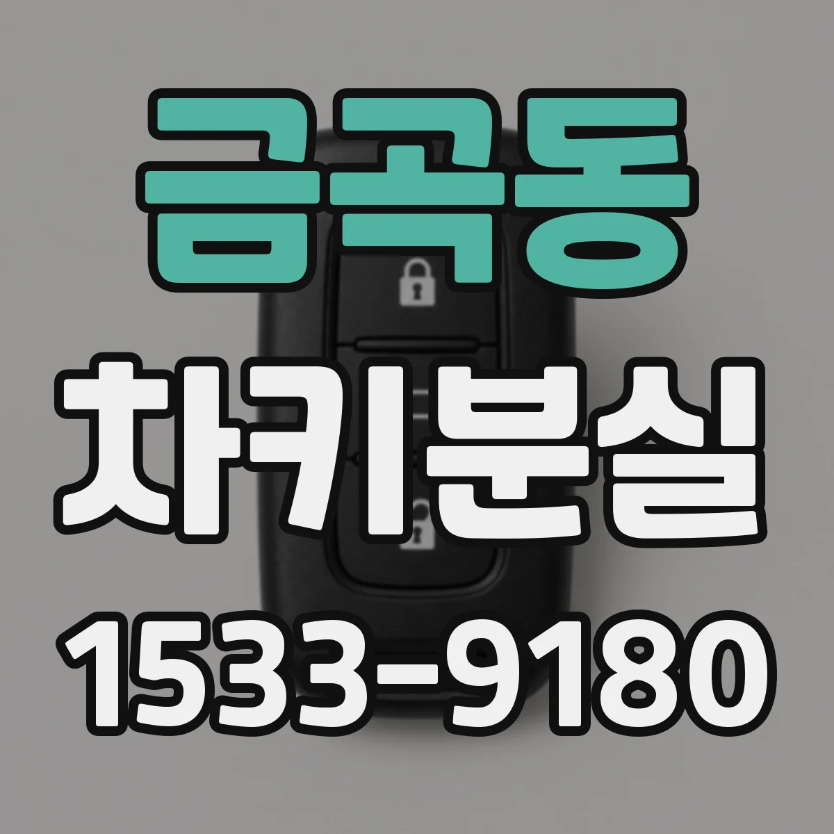 금곡동 차키분실