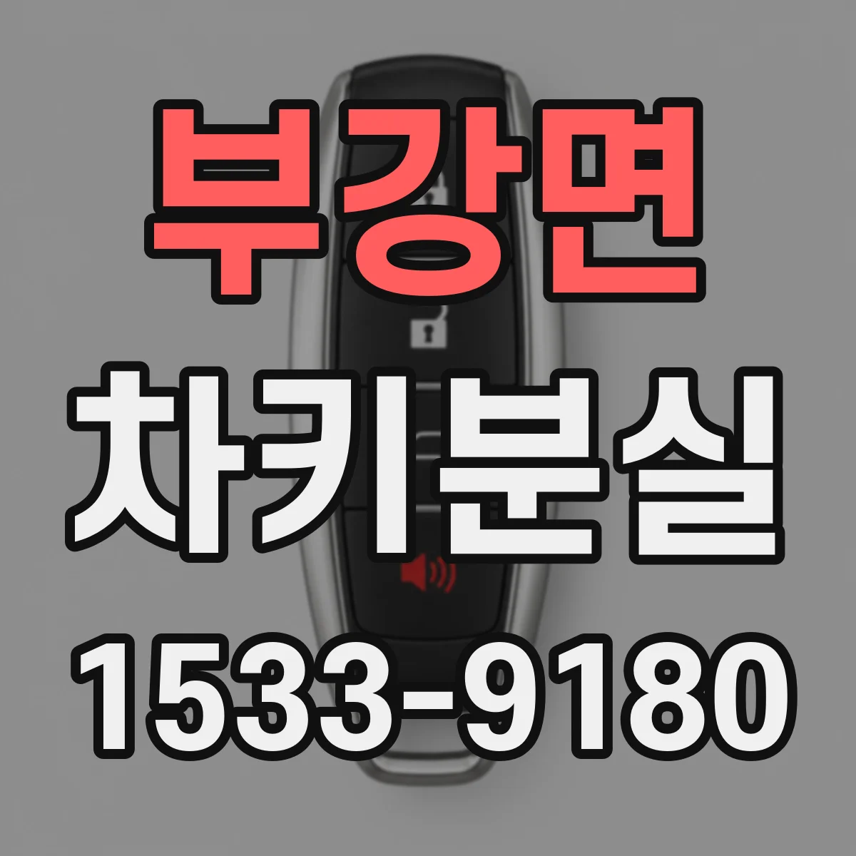부강면 차키분실
