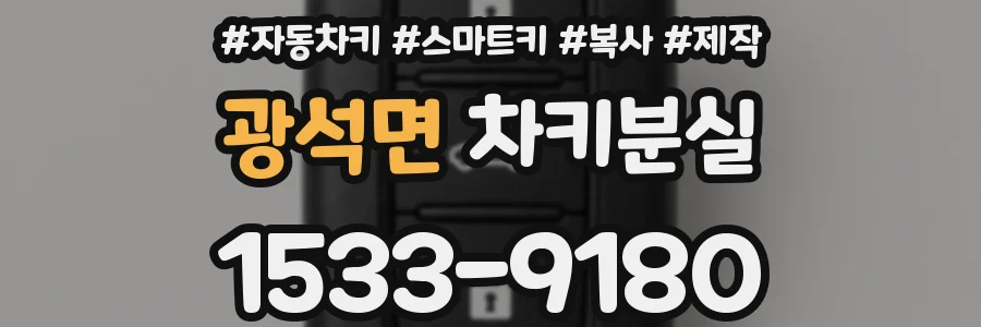 광석면 차키분실
