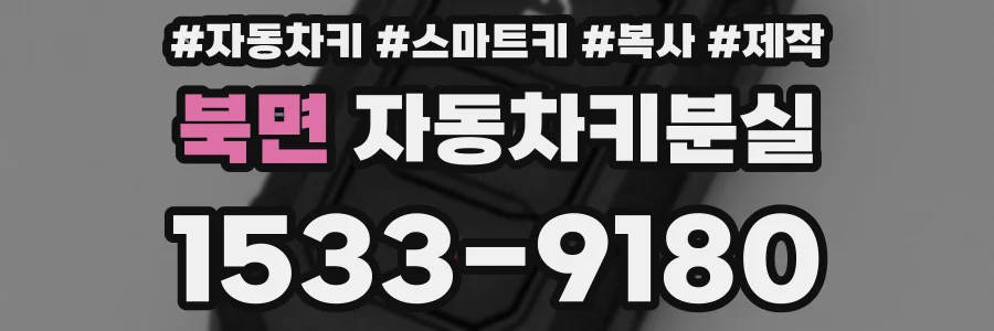 북면 자동차키분실