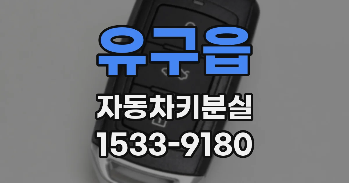 유구읍 자동차키분실