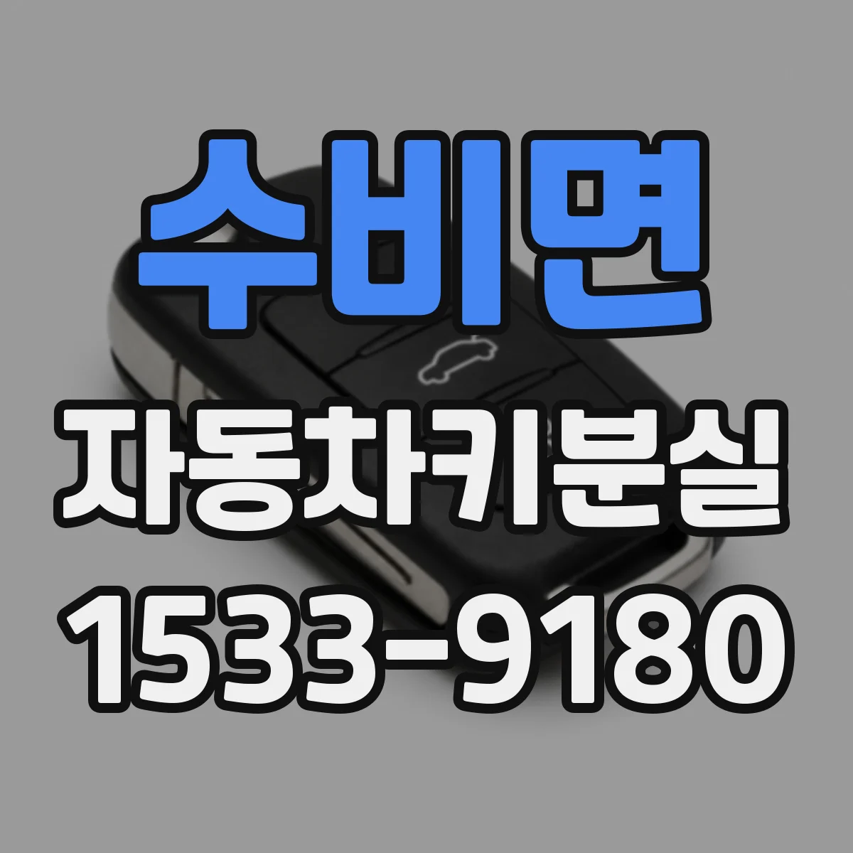 수비면 자동차키분실