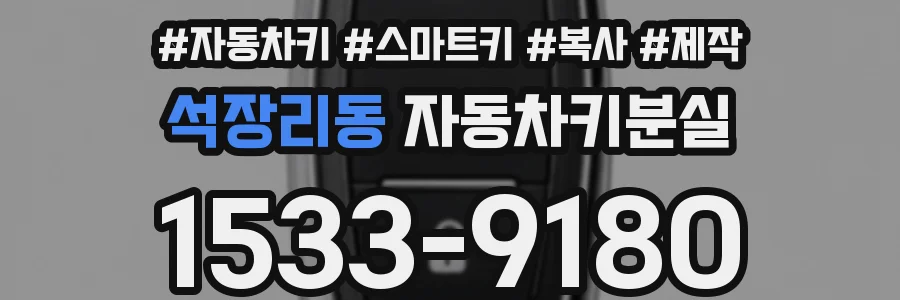 석장리동 자동차키분실
