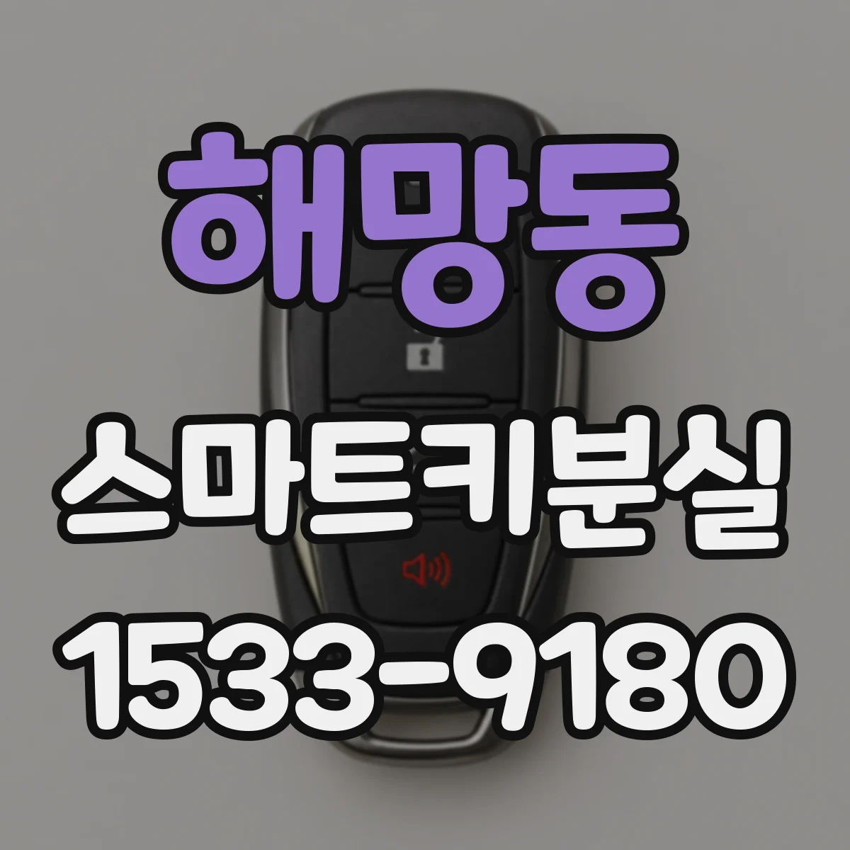 해망동 스마트키분실
