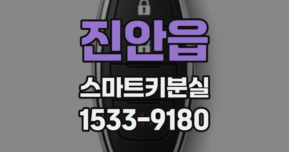 진안읍 스마트키분실