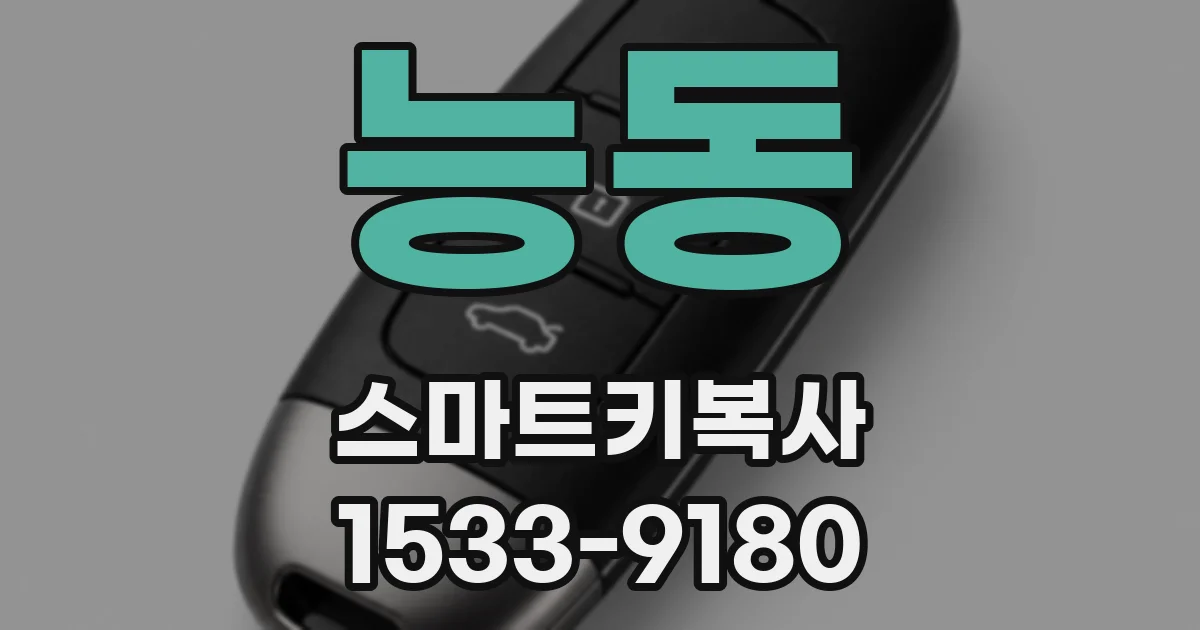 능동 스마트키복사