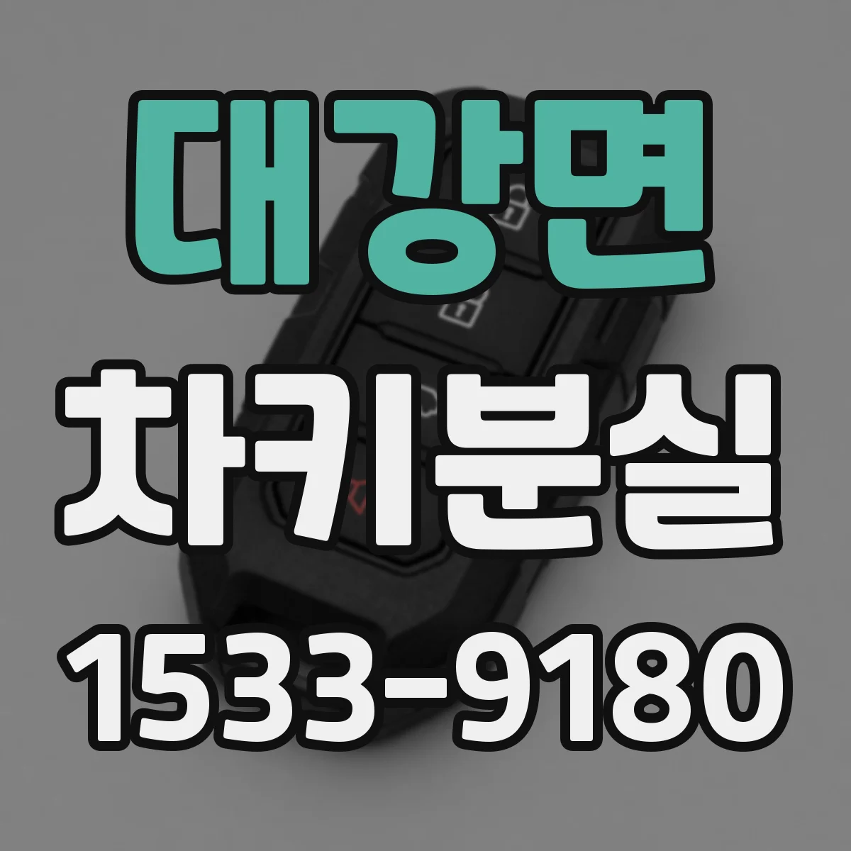 대강면 차키분실