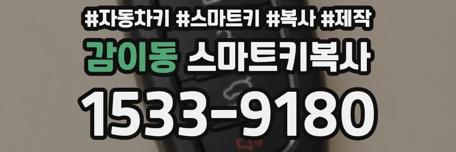 감이동 스마트키복사