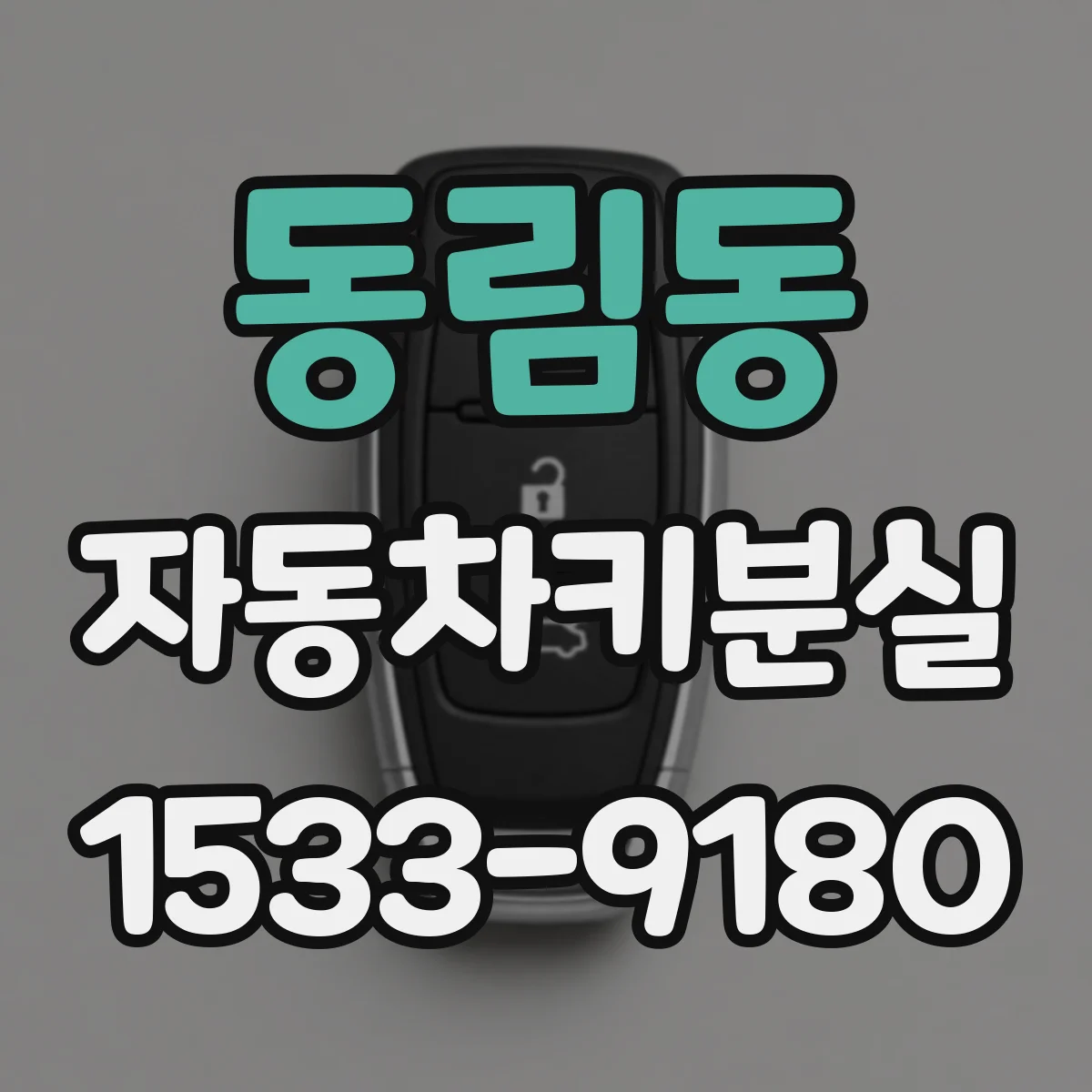 동림동 자동차키분실