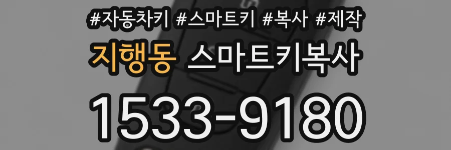지행동 스마트키복사