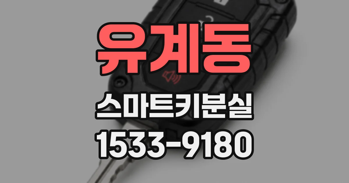 유계동 스마트키분실