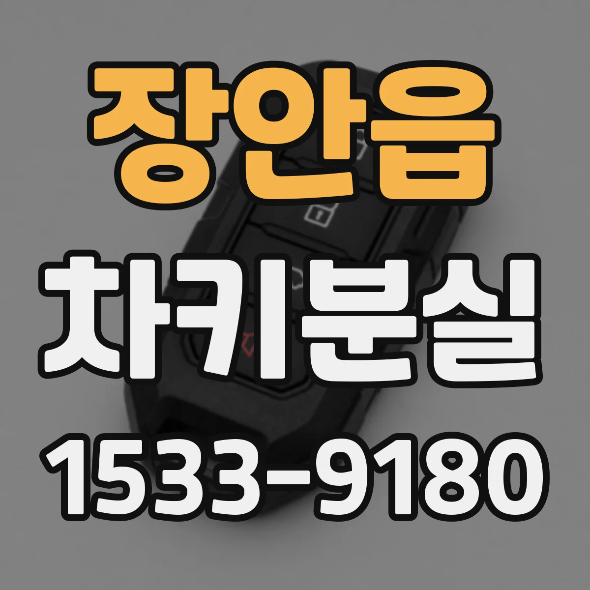 장안읍 차키분실