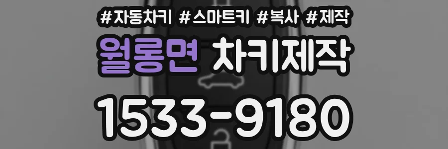 월롱면 차키제작