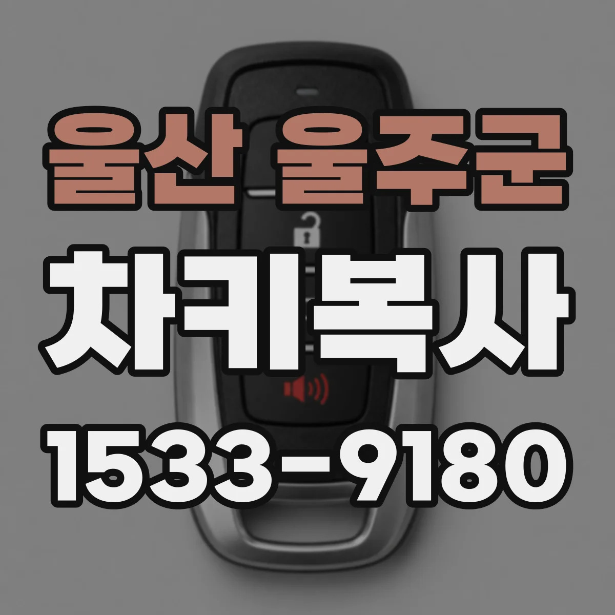 울산 울주군 차키복사