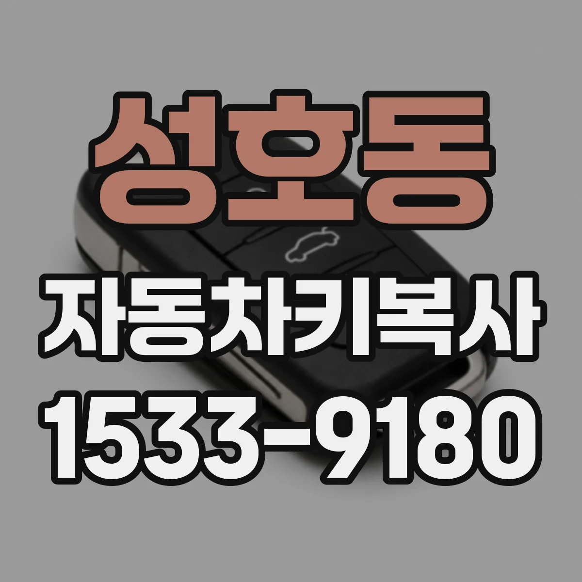 성호동 자동차키복사