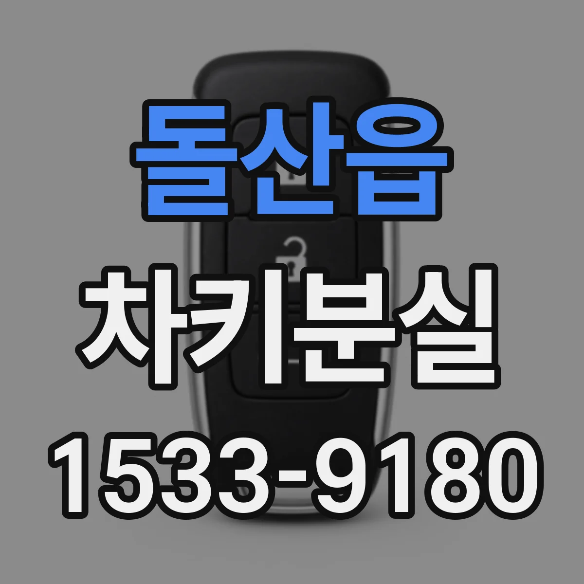 돌산읍 차키분실