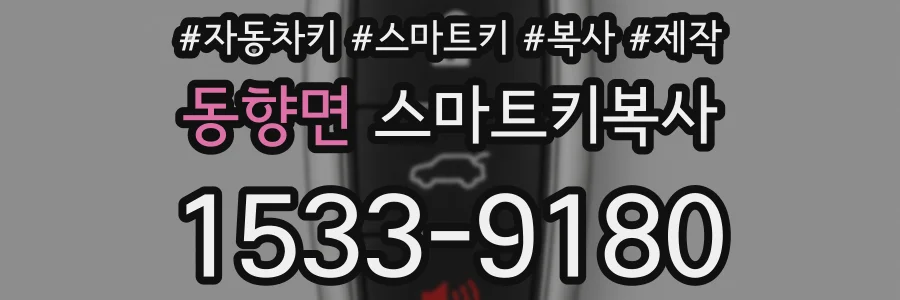동향면 스마트키복사