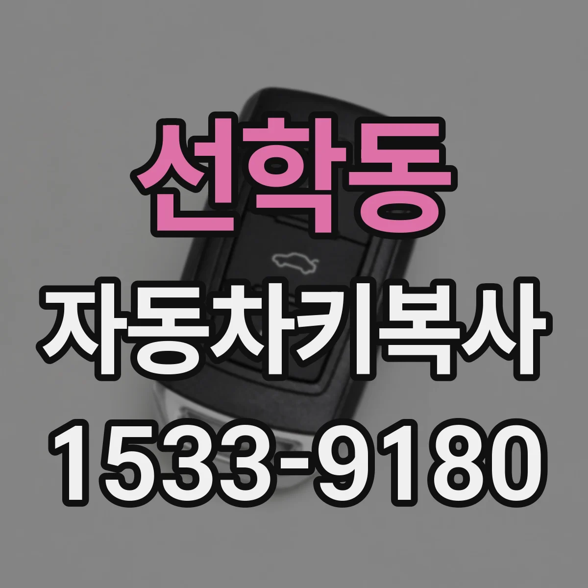 선학동 자동차키복사
