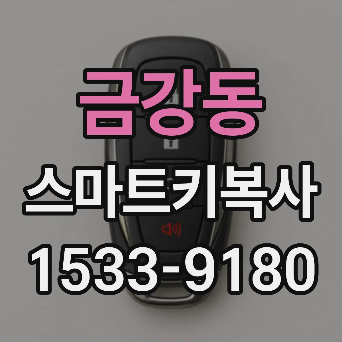 금강동 스마트키복사